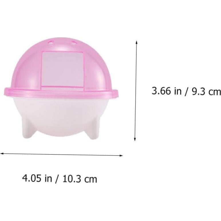 Baño para Hámster HANABASS 3 Piezas Diseño Espacial