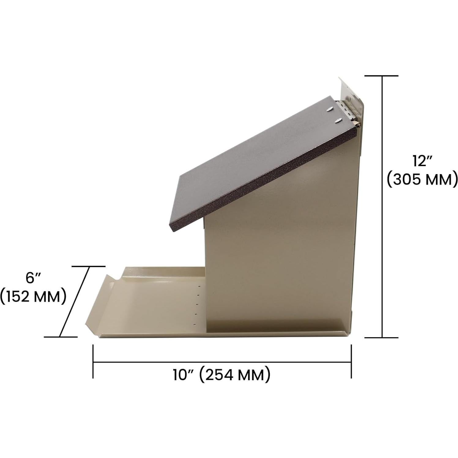 Caja de Almuerzo para Ardillas Zenport Z38079 - Beige 30.5x25.4 cm