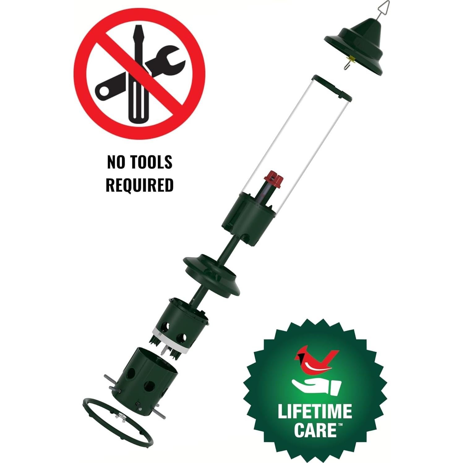 Comedero para Aves Brome Squirrel Buster Plus 2.3 kg Verde