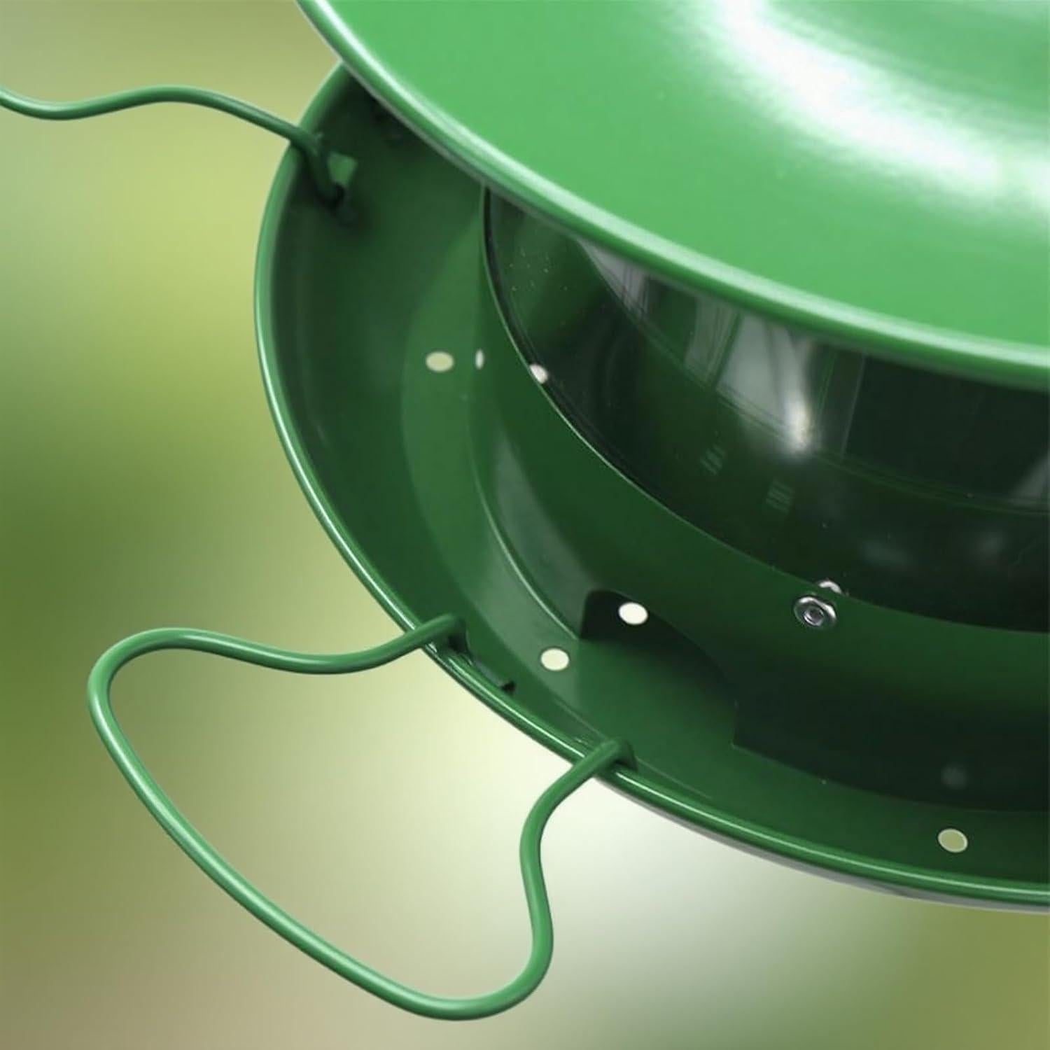 Comedero para Aves Colgante LAbyrent Verde 1.81kg Resistente