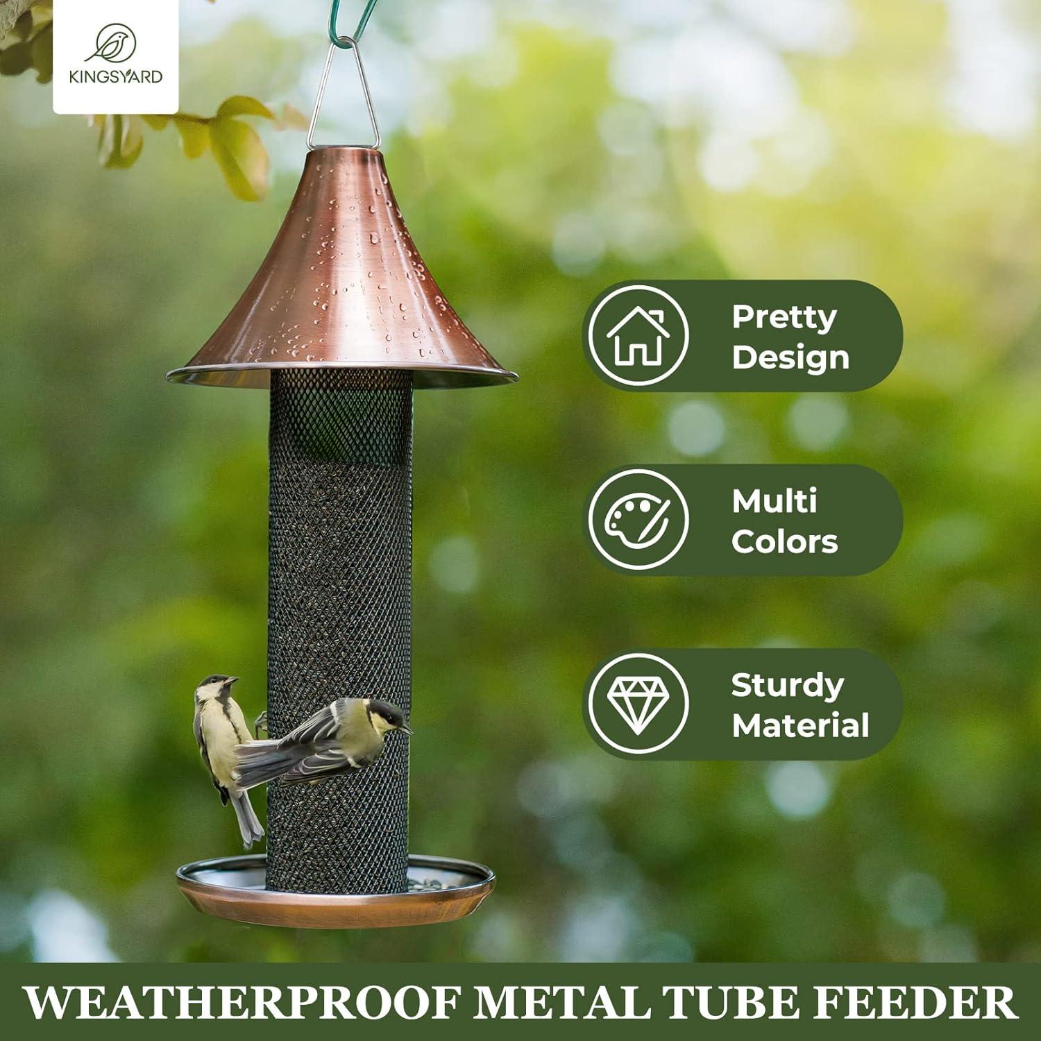 Comedero para Aves Kingsyard Thistle Colgante Metal 1.36 kg