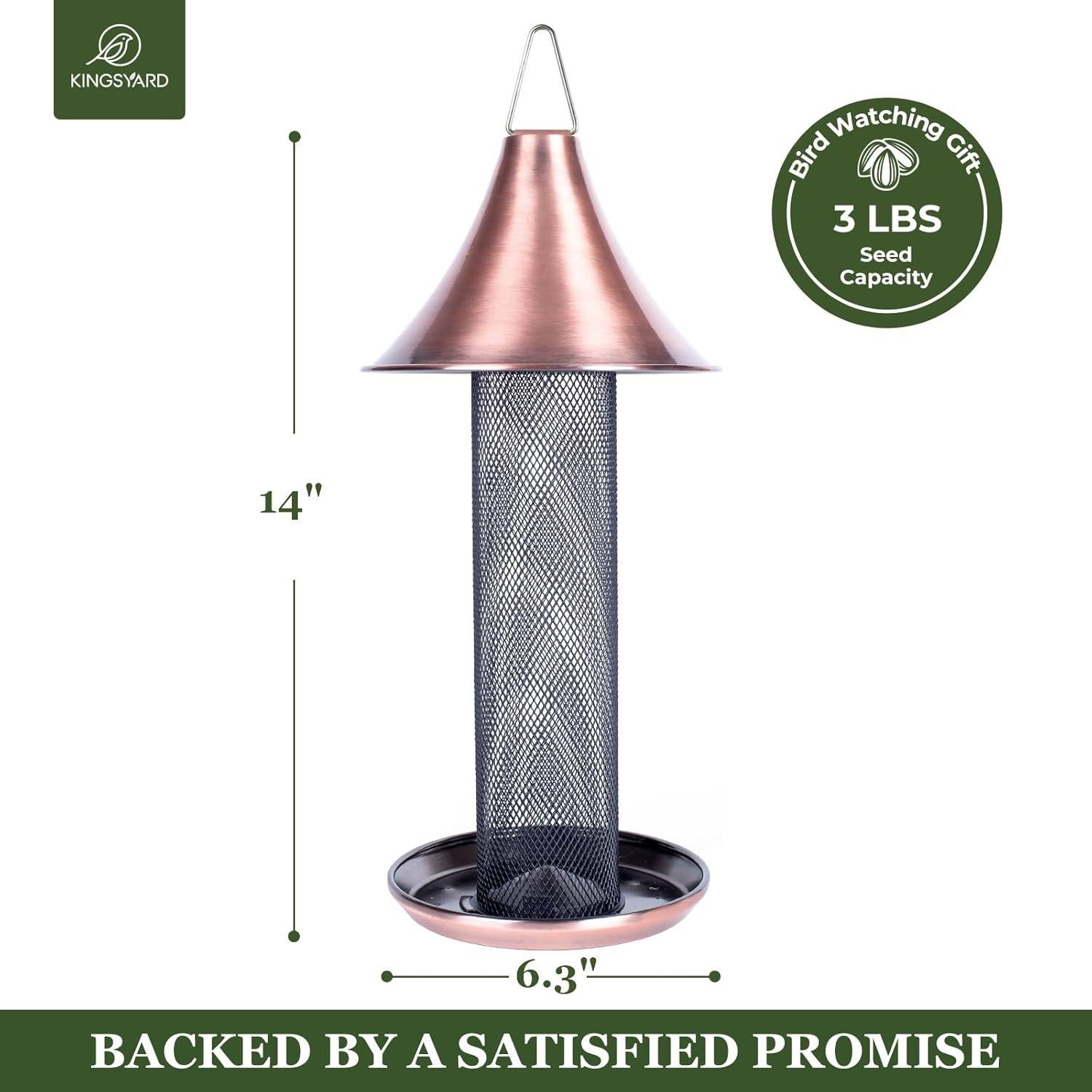 Comedero para Aves Kingsyard Thistle Colgante Metal 1.36 kg