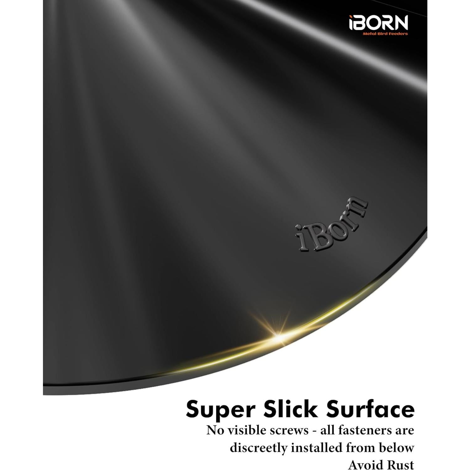 Comedero para Aves iBorn con Protector Antiarácnido 49.5cm