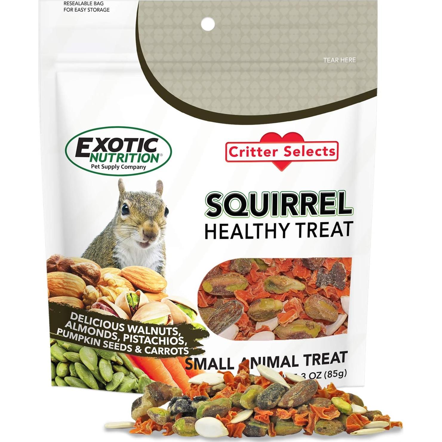 Paquete de Inicio Nutrición Exótica para Ardillas - Comida y Nido