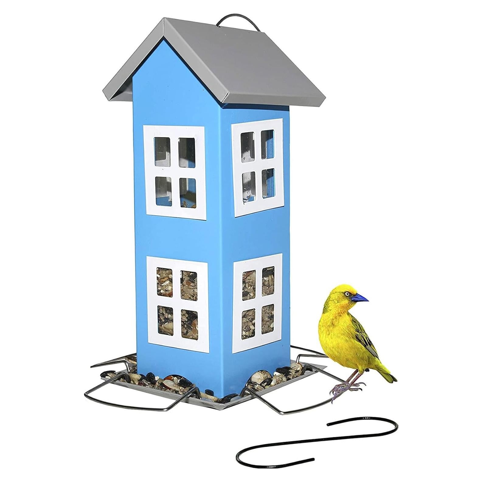 Comedero para Aves Silvestres Sherwoodbase Azul 0.91 kg