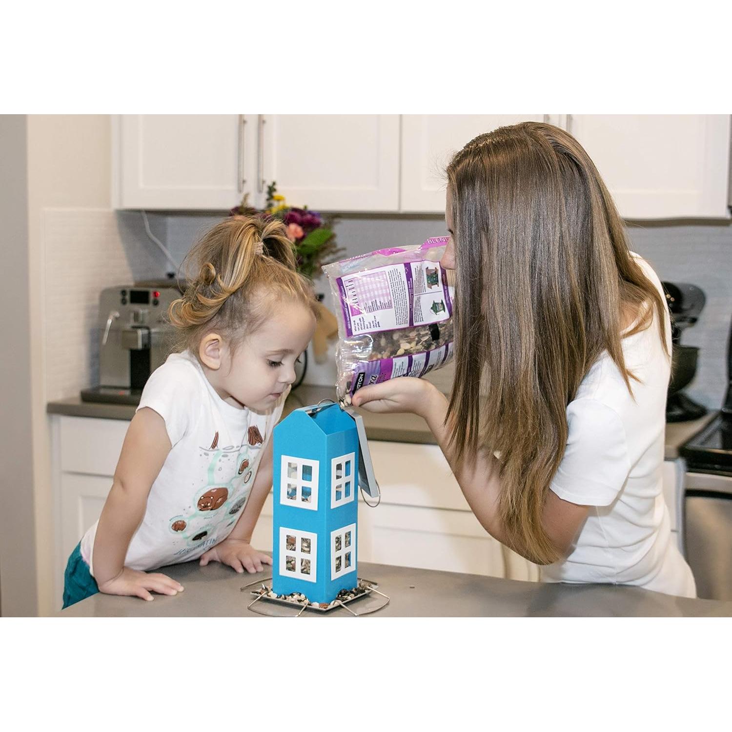 Comedero para Aves Silvestres Sherwoodbase Azul 0.91 kg