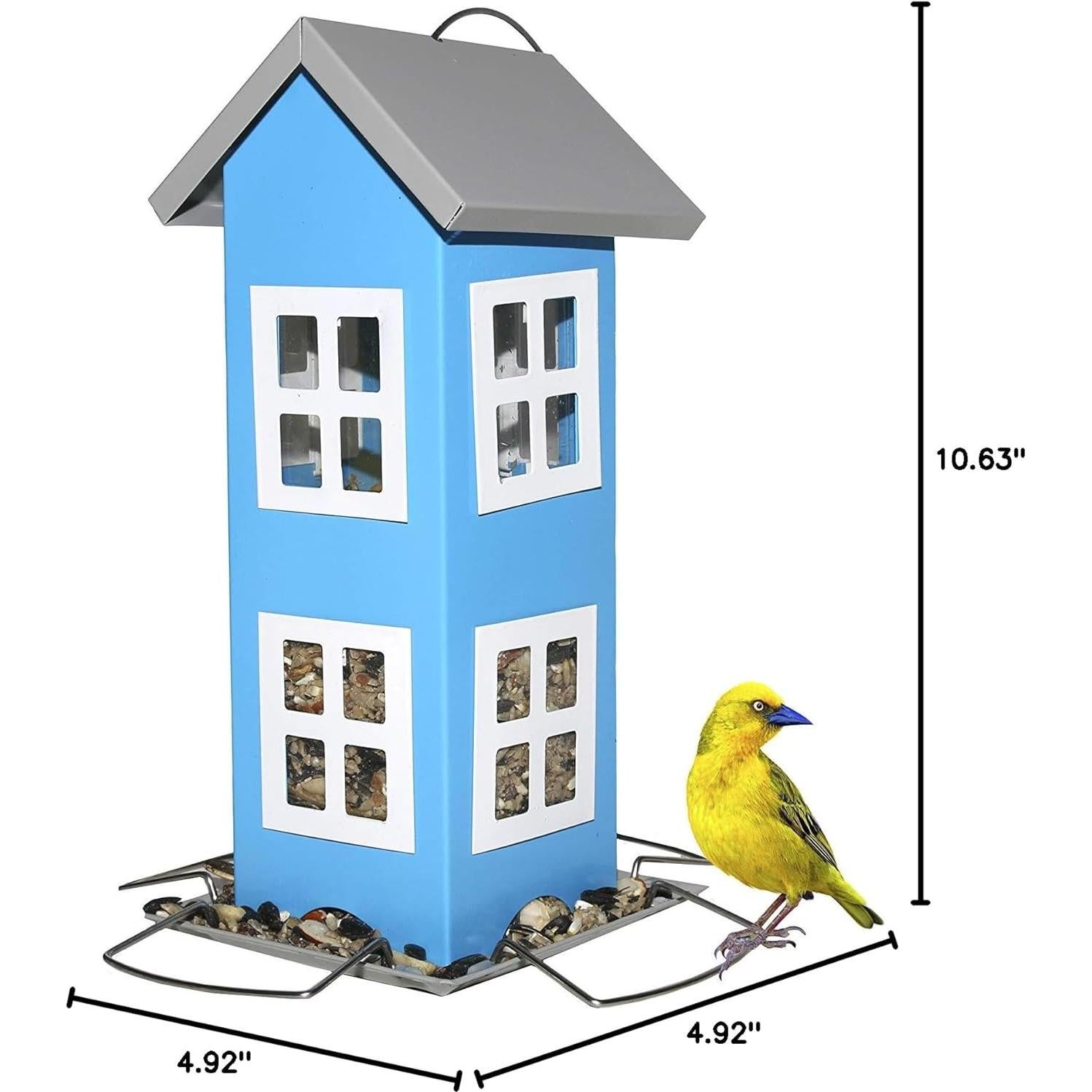 Comedero para Aves Silvestres Sherwoodbase Azul 0.91 kg
