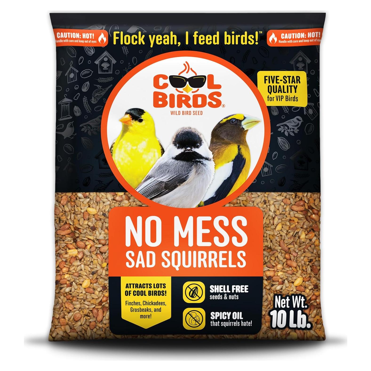 Semilla para Aves Picantes Sin Desorden 4.54 kg - Global Harvest Foods