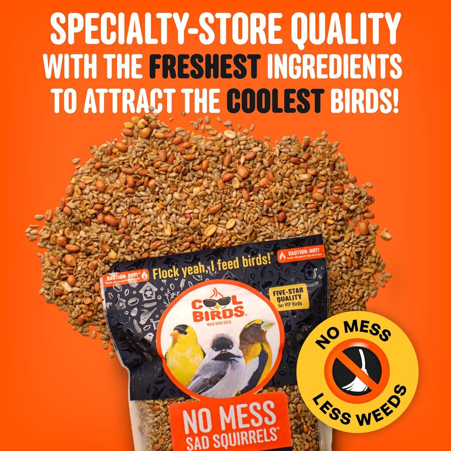 Semilla para Aves Picantes Sin Desorden 4.54 kg - Global Harvest Foods