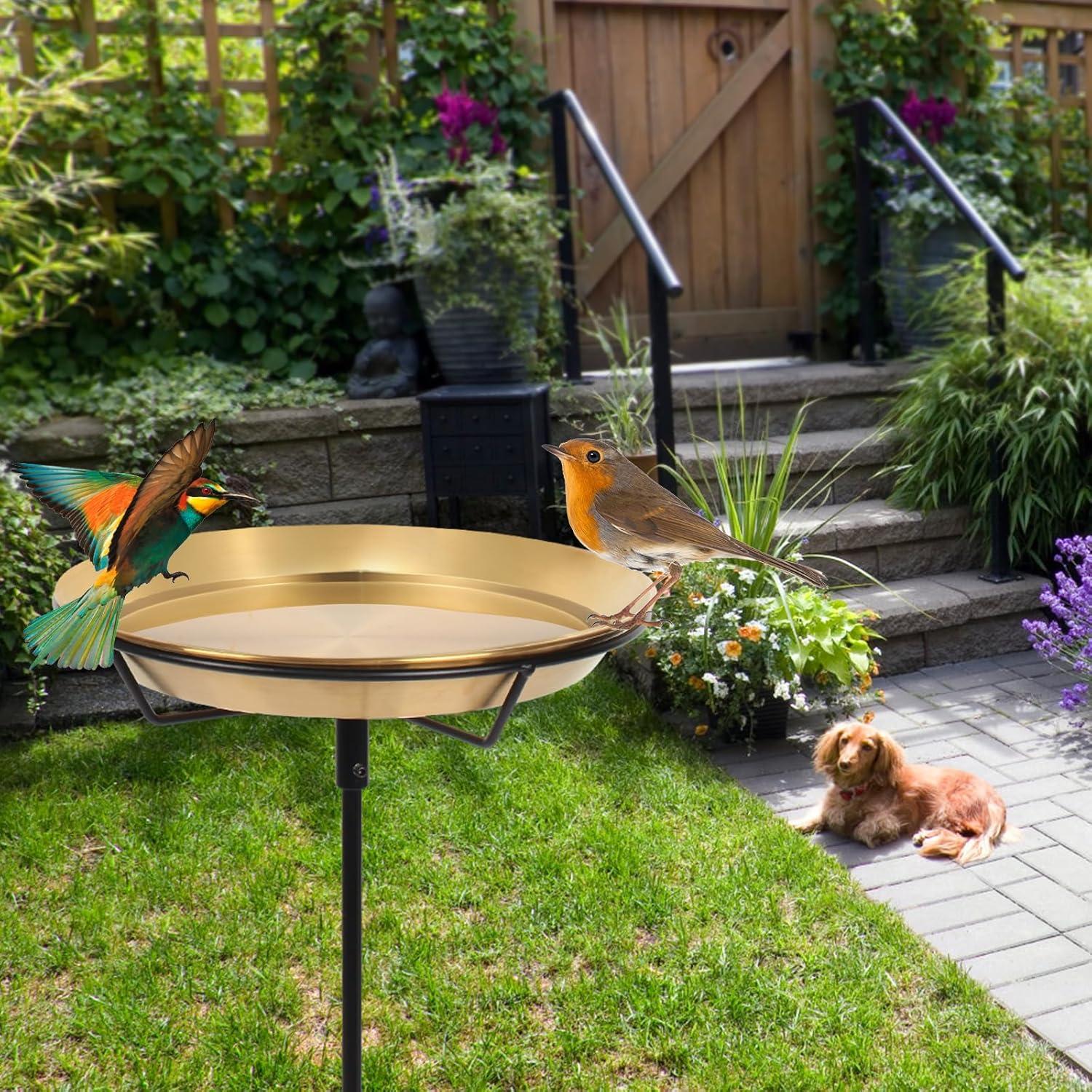 Fuente para Aves de Pie HRAYLTOP 73.7 cm Acero Inoxidable