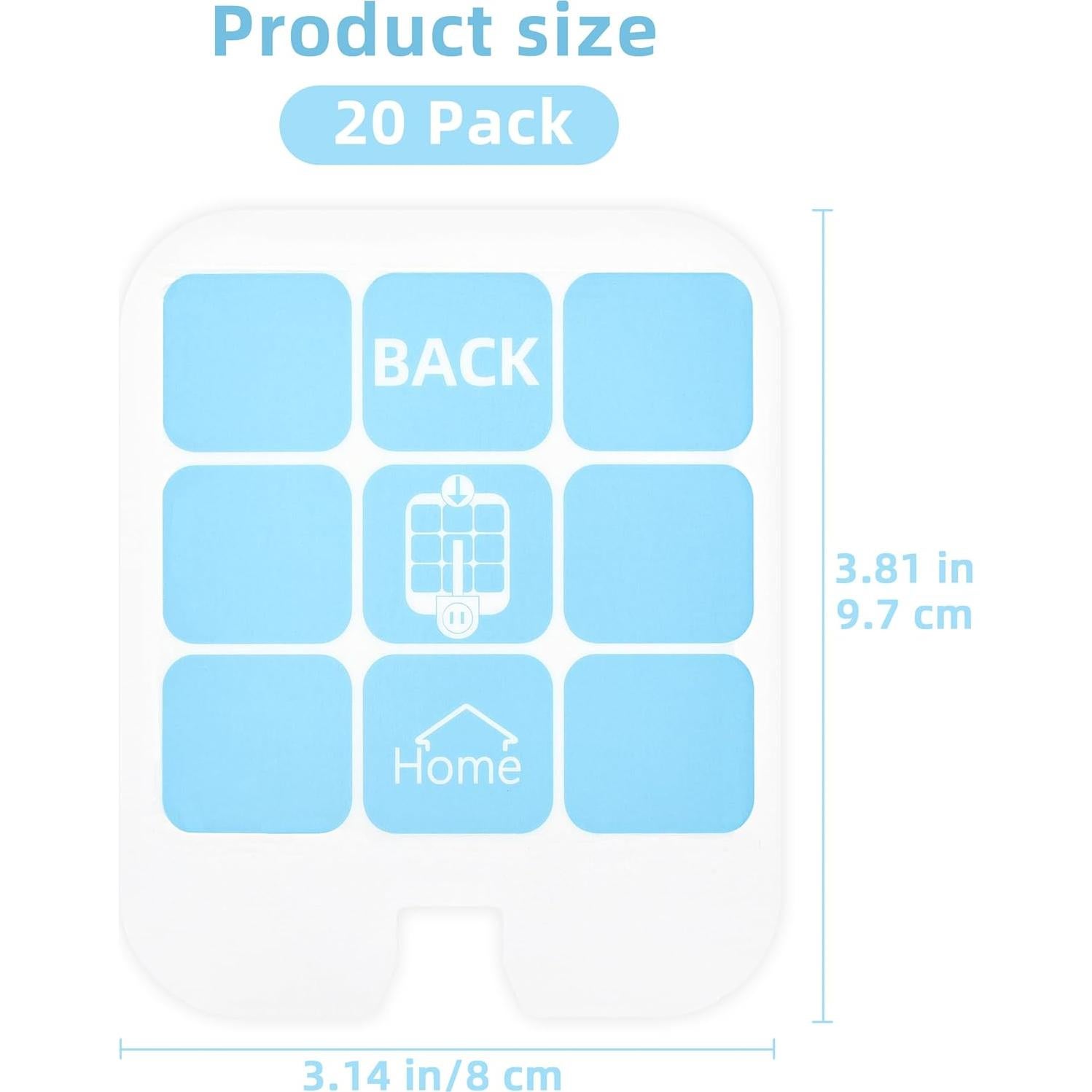 Paquete de 20 Recargas Trampa de Moscas Raindot SH502 SH503