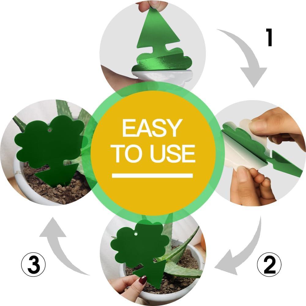 Trampas Pegajosas para Insectos Voladores Cleanuper 58 Pcs