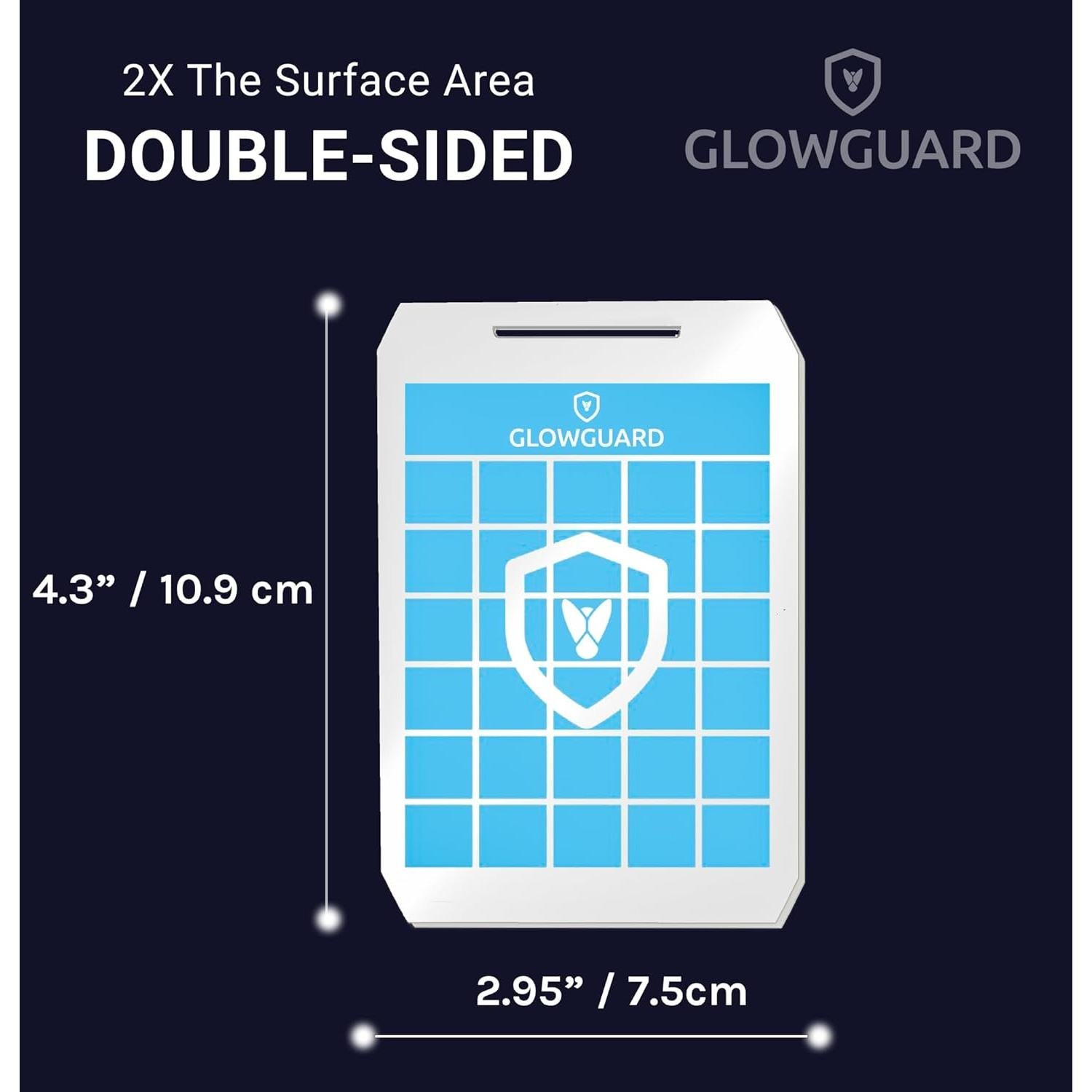 Recargas Adhesivas Doble Cara MODERN-X para Trampa GlowGuard - 5 Unidades