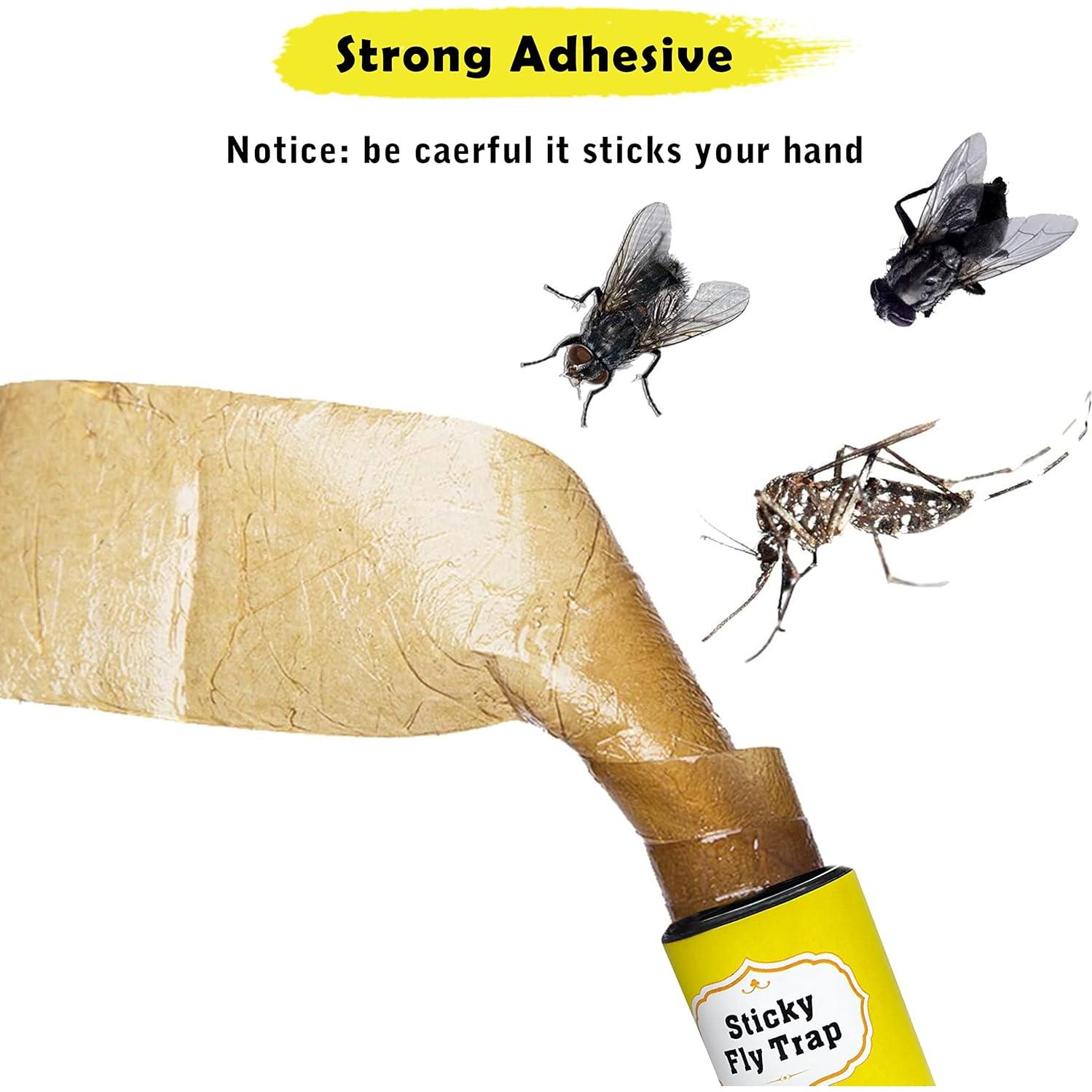 Trampa Adhesiva Stingmon 40 Unidades para Moscas y Mosquitos