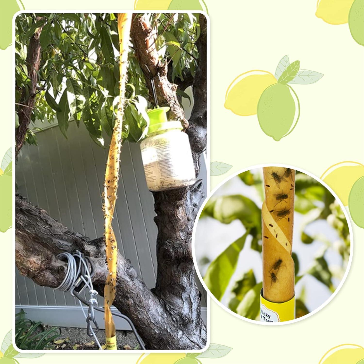 Trampa Adhesiva Stingmon 40 Unidades para Moscas y Mosquitos