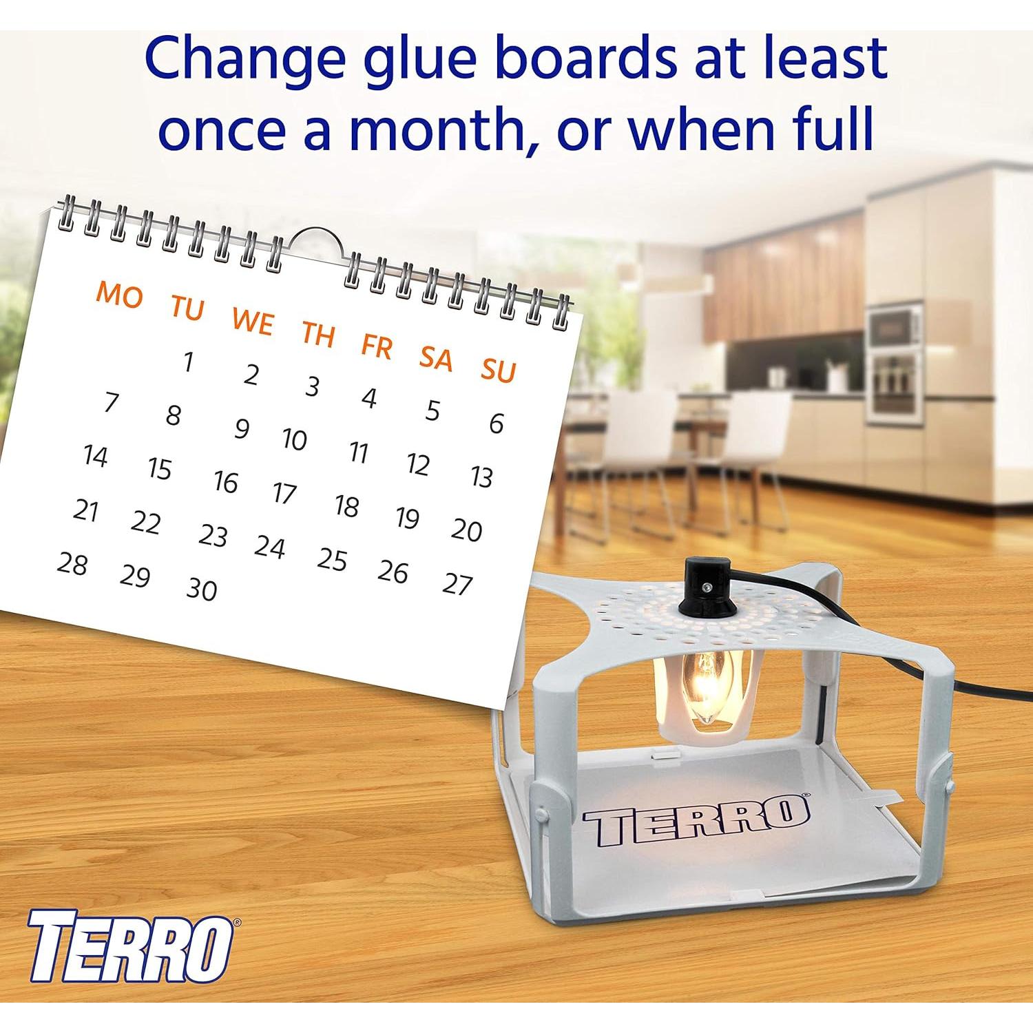 Recarga de Trampas para Pulgas TERRO T231 - 3 Tarjetas de Pegamento