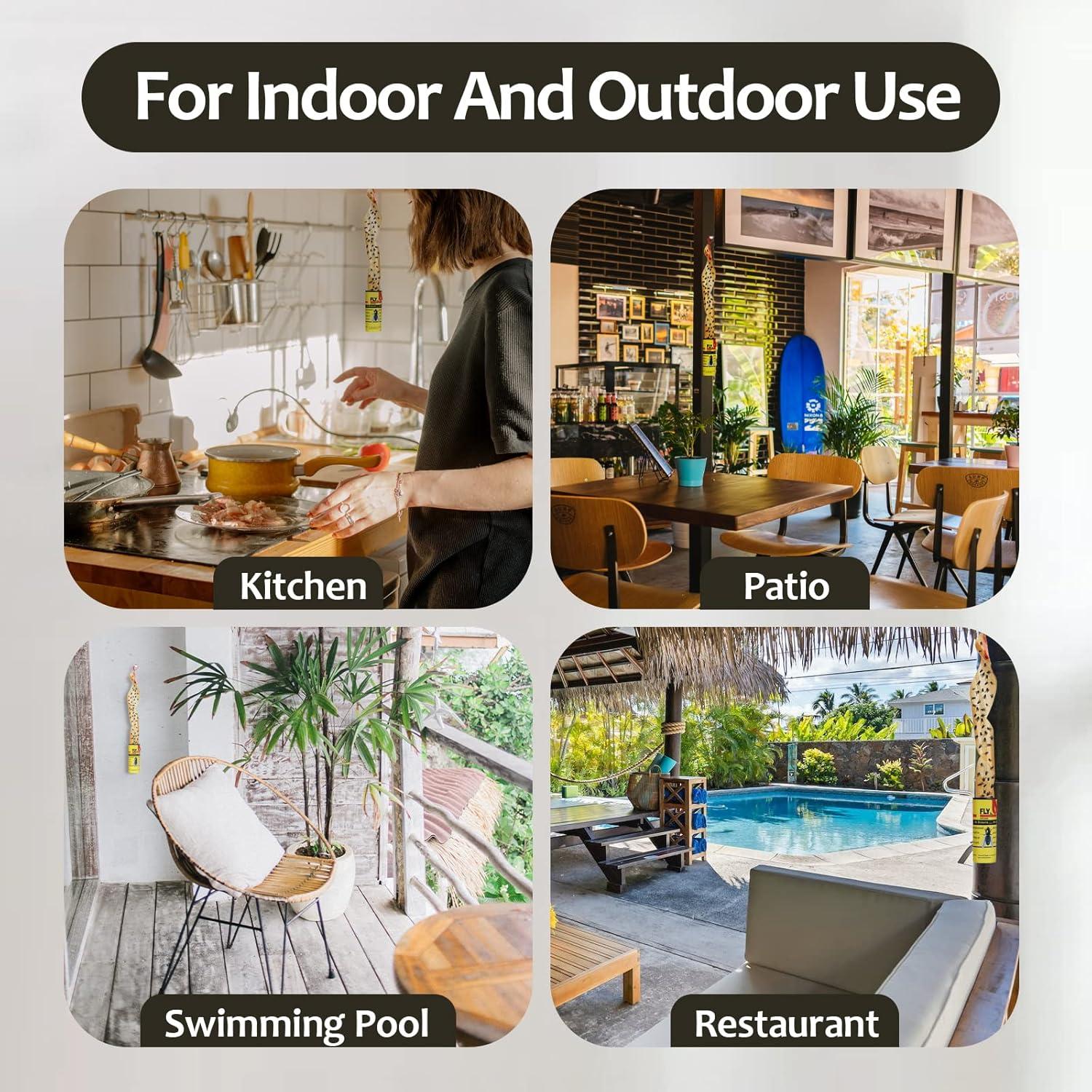 Trampas Adhesivas para Moscas USKICH - 35 Unidades Efectivas