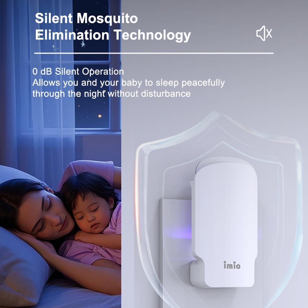 Trampa de Insectos Voladores Imio T10 con Luz UV y 3 Recargas