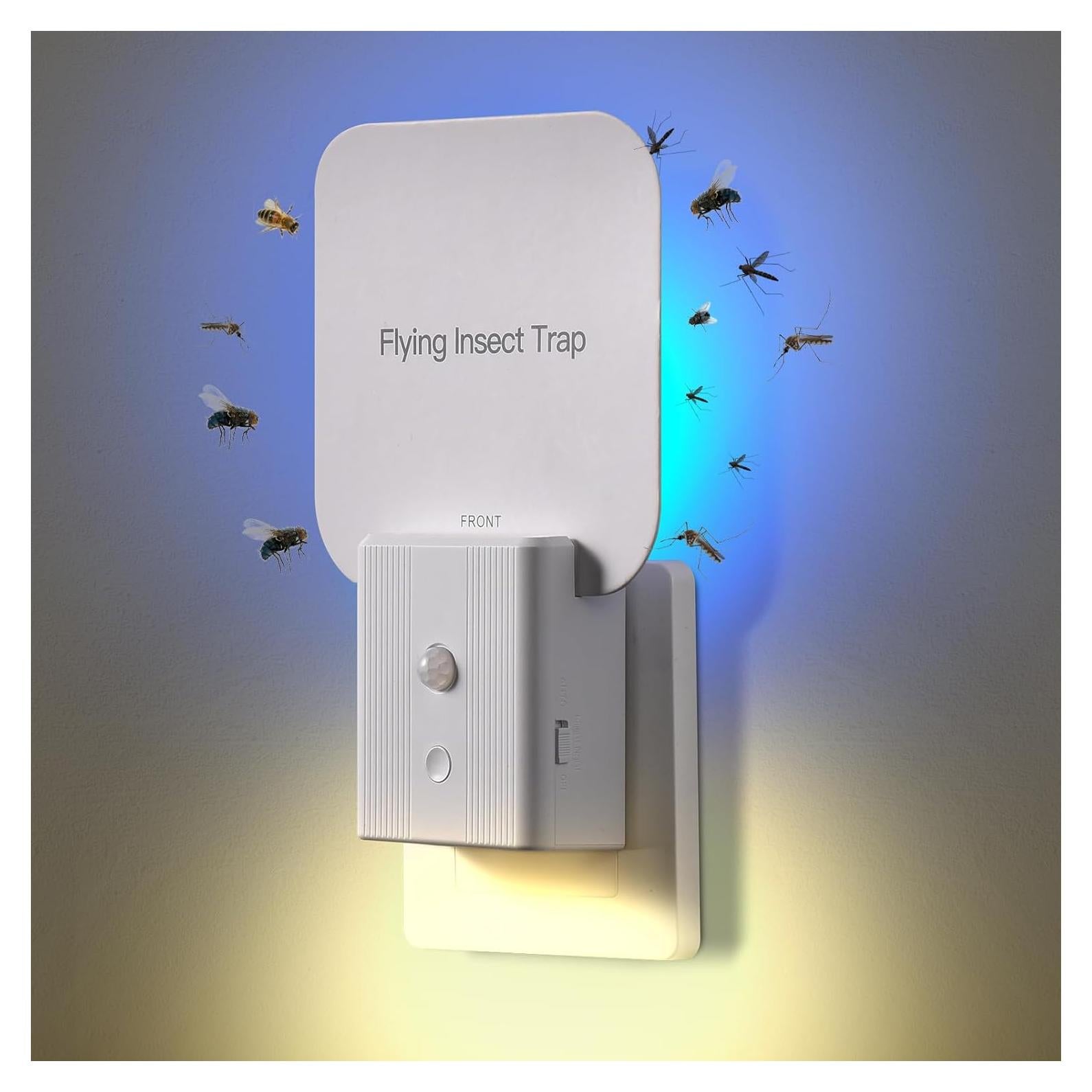 Trampa de Moscas Interior Tihilgam 2 en 1 con Luz Nocturna