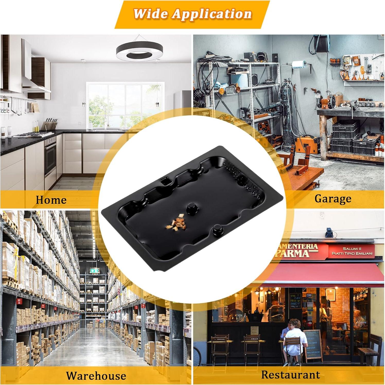 Trampas de Pegamento para Ratones Qualirey 36 Piezas No Tóxicas