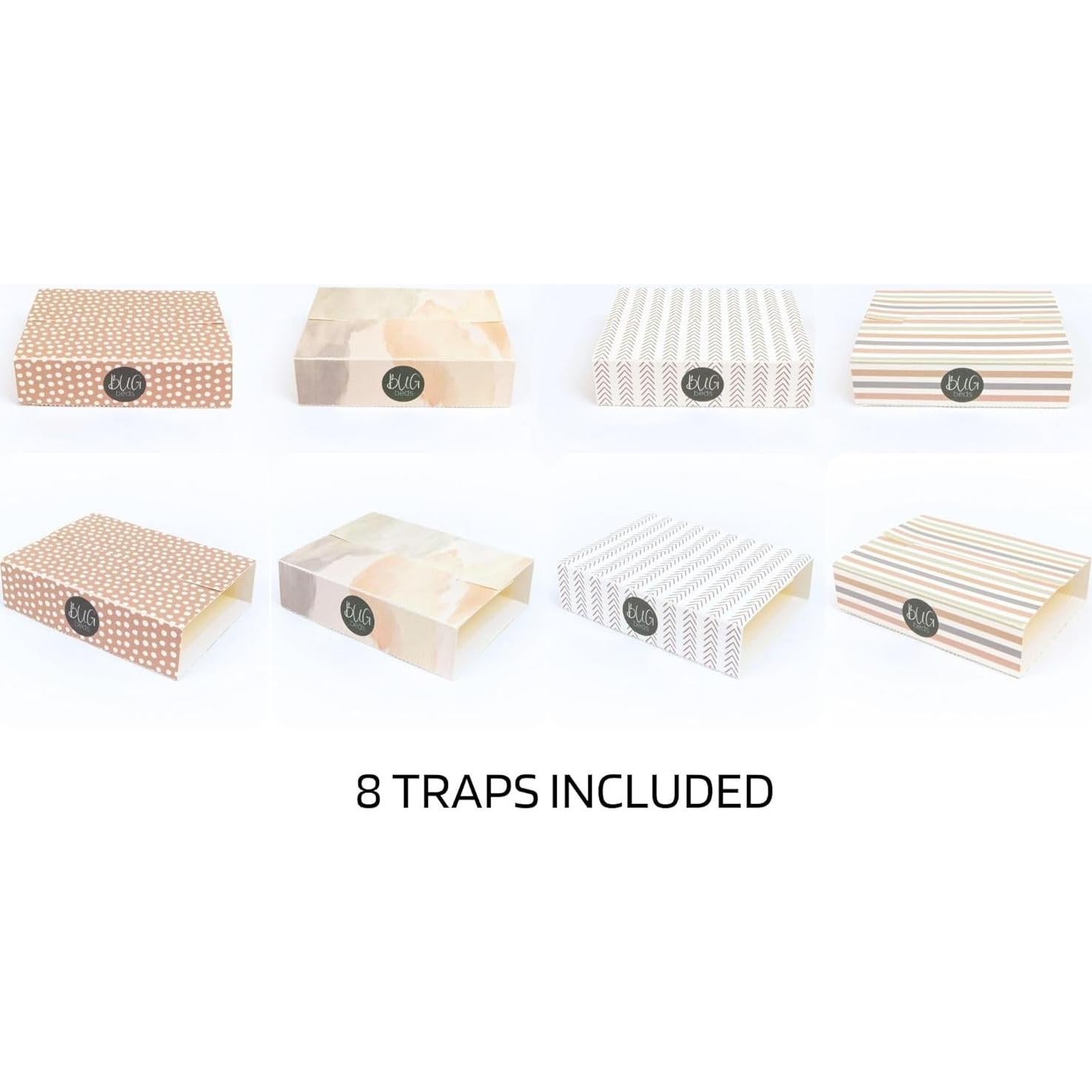 Trampas Adhesivas para Insectos Camas de BICHOS - 8 Unidades