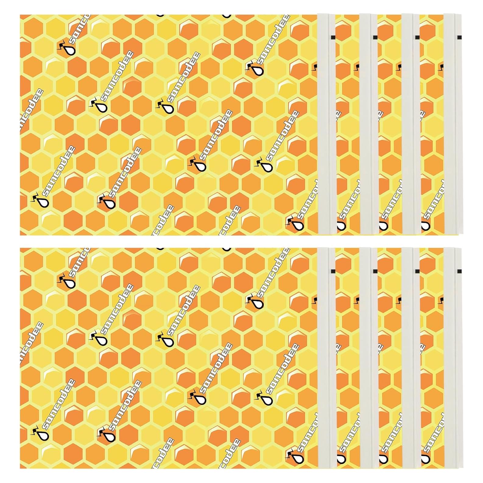 Recargas Adhesivas para Trampa de Avispas Sancodee - 8 Unidades Naranja