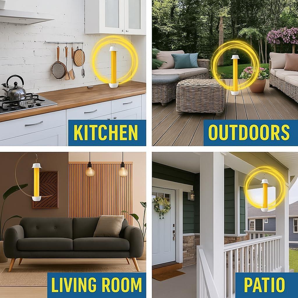 Trampas Adhesivas para Moscas PESTUSRD - Paquete de 4 Unidades