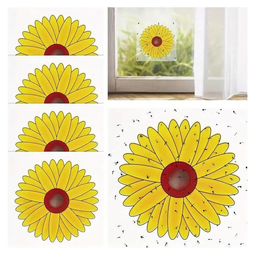 Trampa de Moscas de Ventana Lulurose - Paquete de 20 Unidades