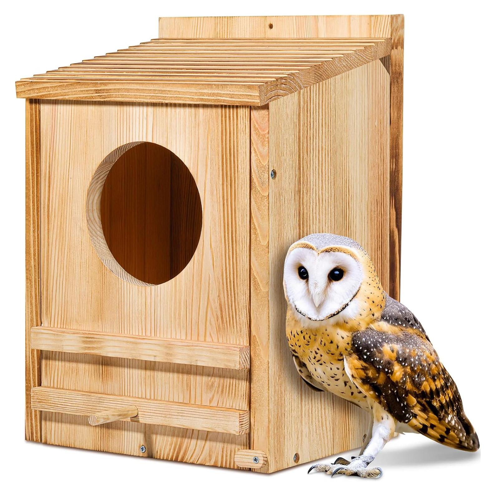 Casa de Búho ONKO 25.8x19.0x35.5 cm para Exterior