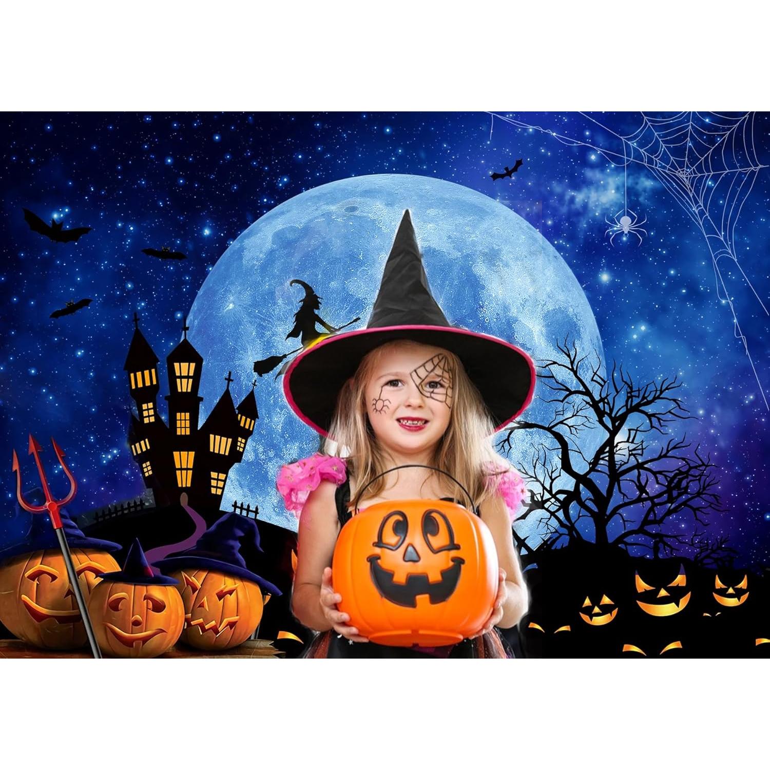 Fondo de Halloween 8x6ft Dudaacvt Decoración Fiesta