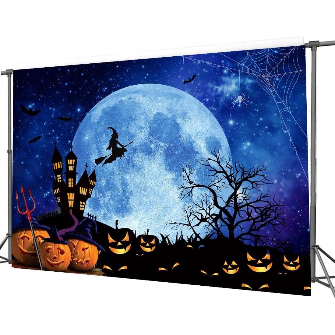 Fondo de Halloween 8x6ft Dudaacvt Decoración Fiesta