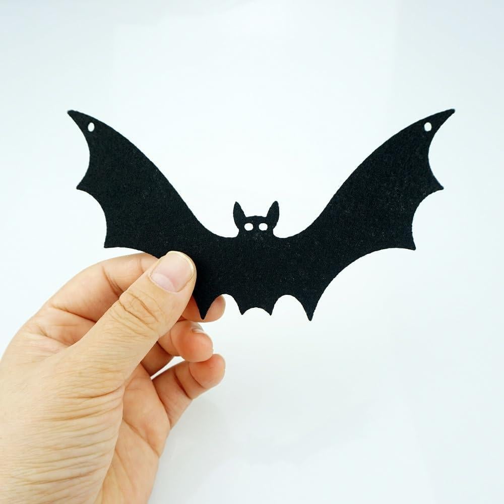 Guirnalda de Murciélago de Fieltro FAZHBARY - 20 Piezas