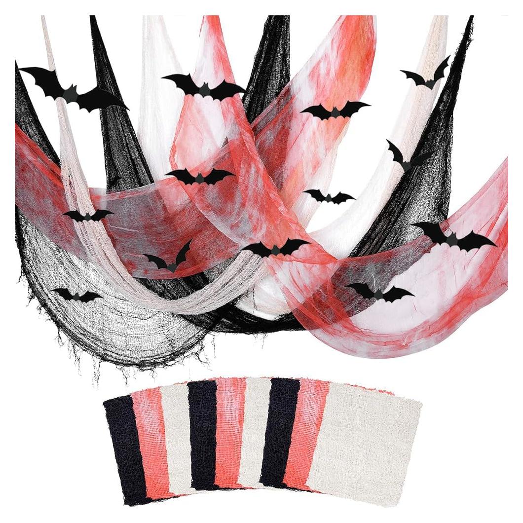 9 Paneles Tela Espeluznante Halloween QINYIER 182.88x76.2cm