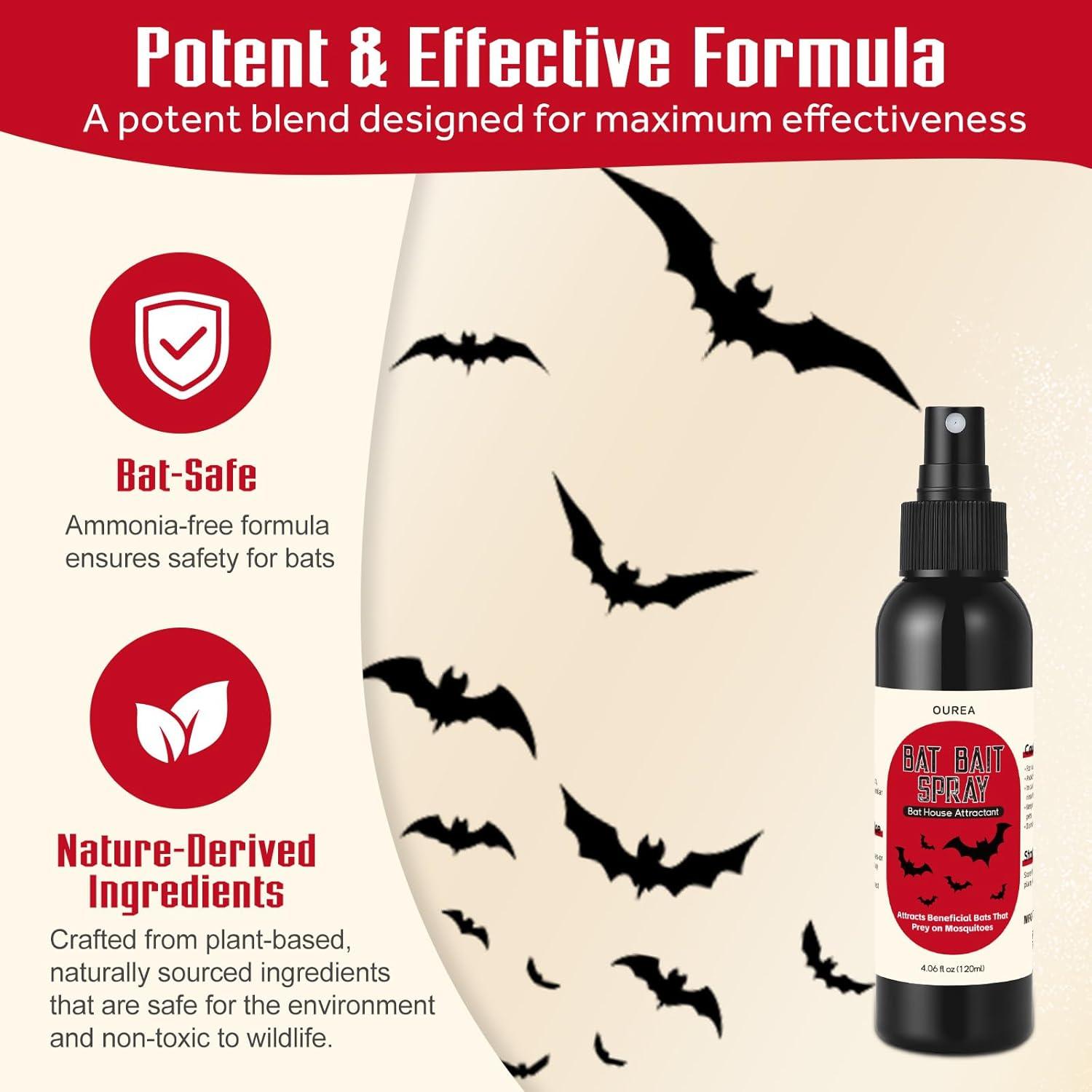 Fórmula de Aroma Natural Ourea para Casa de Murciélagos 140g