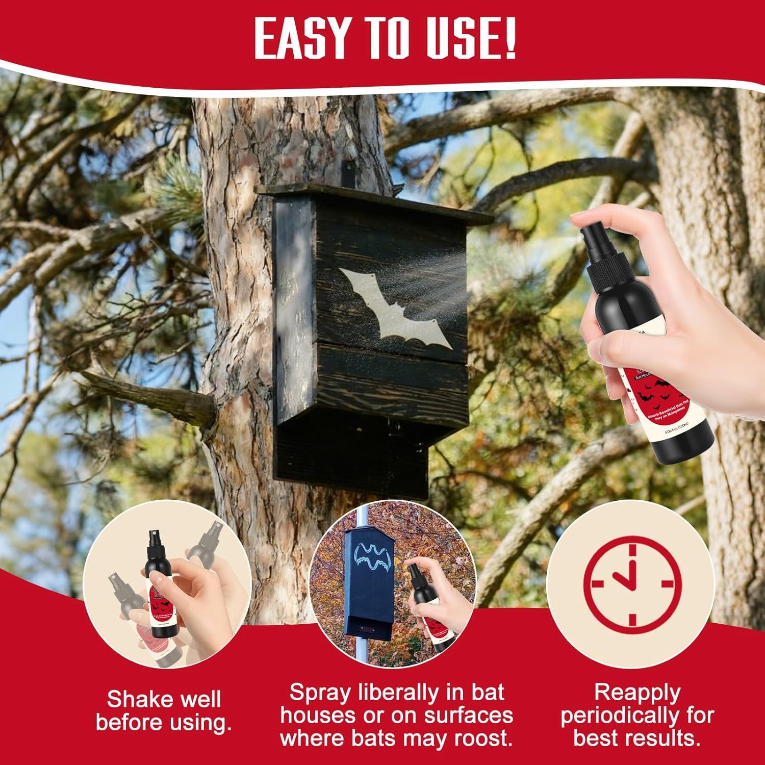 Fórmula de Aroma Natural Ourea para Casa de Murciélagos 140g