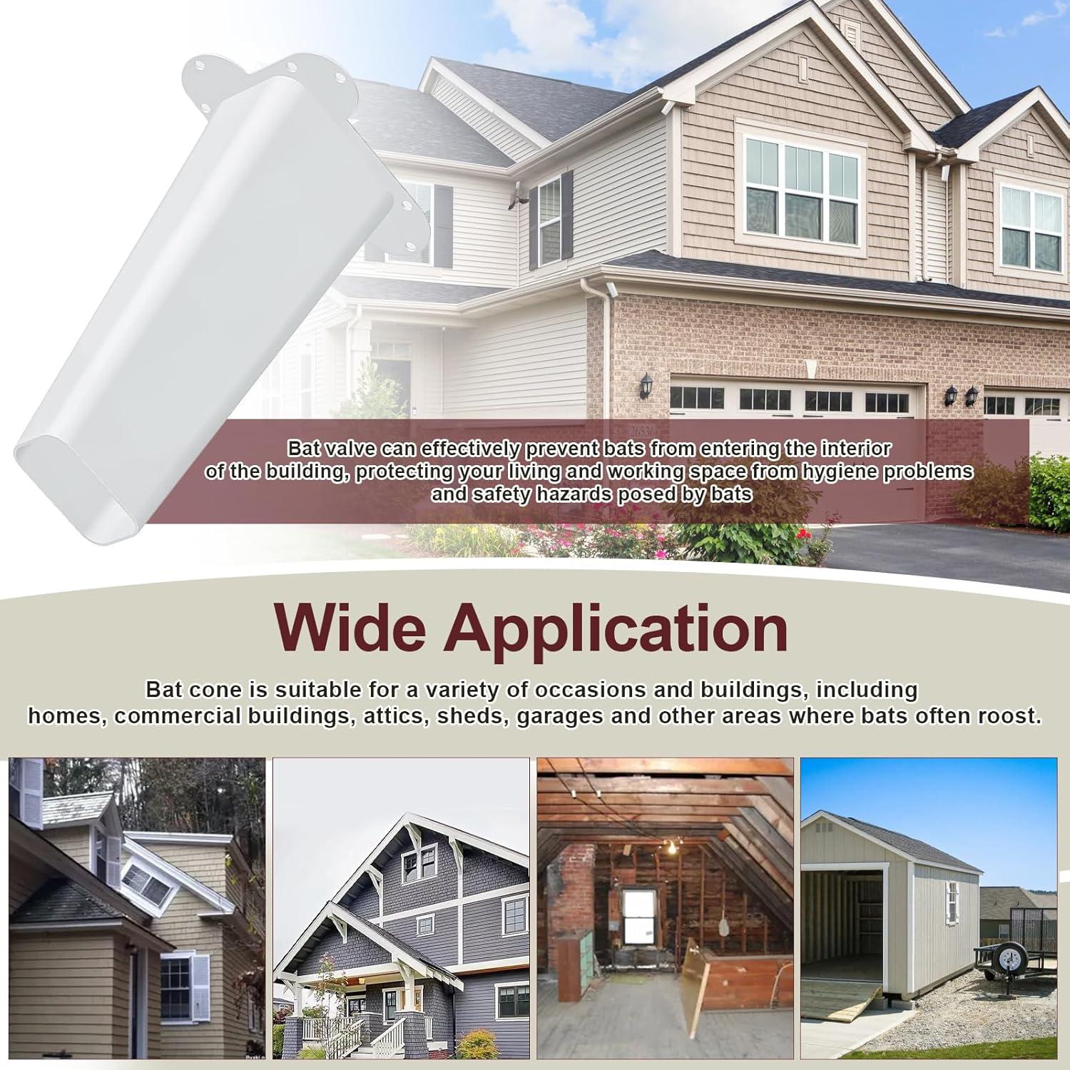 Dispositivo de Exclusión de Murciélagos LWPLWA - 2 Pcs