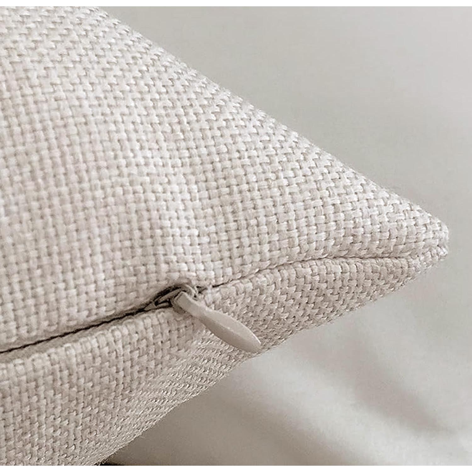 Fundas de Almohada Decorativas de Navidad JAERUE 45x45 cm - Paquete de 4