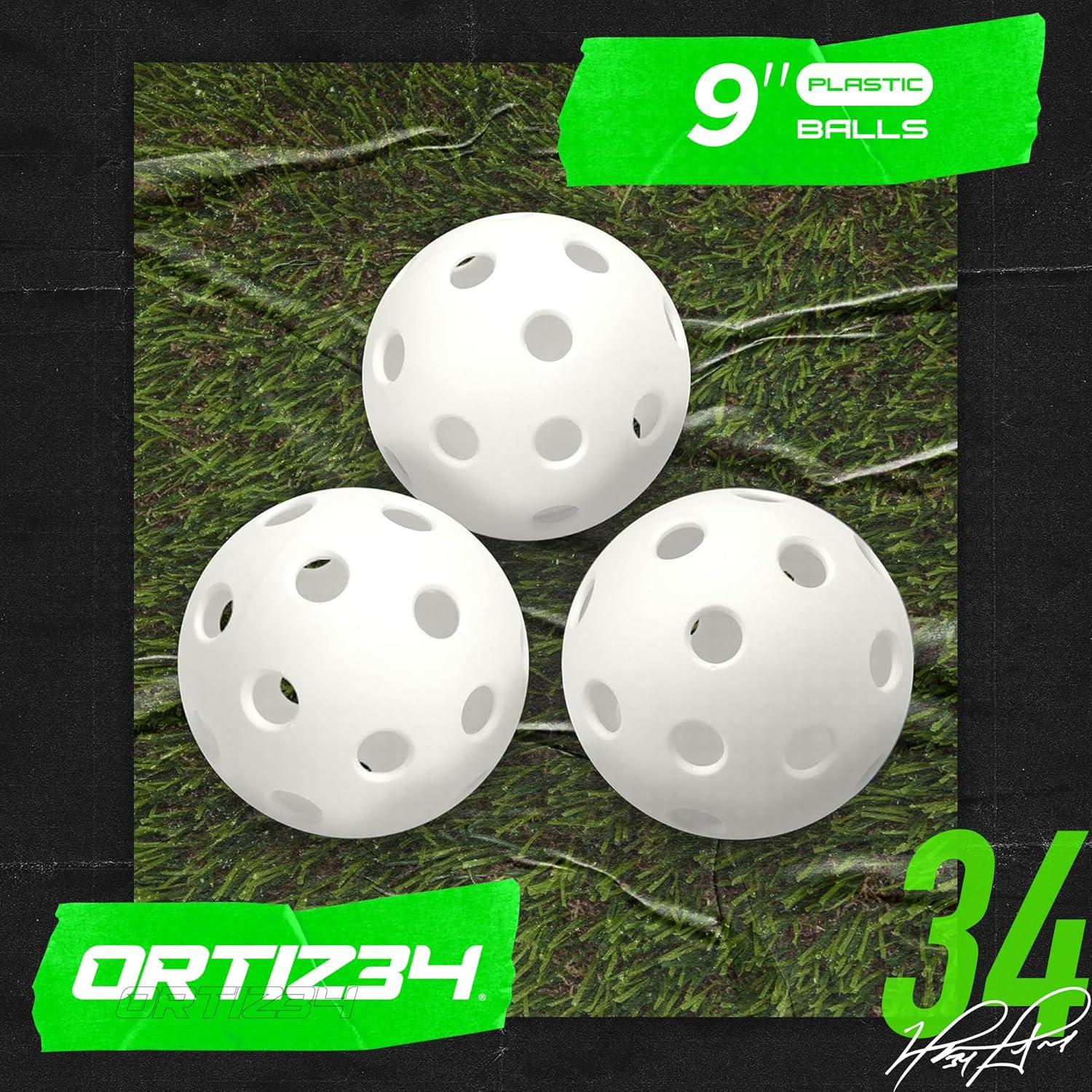 Conjunto de Bate y Pelota Ortiz34 29" Plástico Verde
