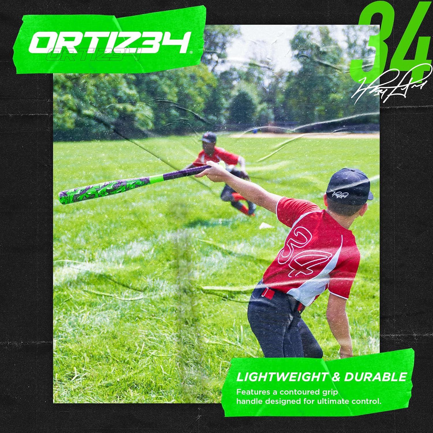 Conjunto de Bate y Pelota Ortiz34 29" Plástico Verde