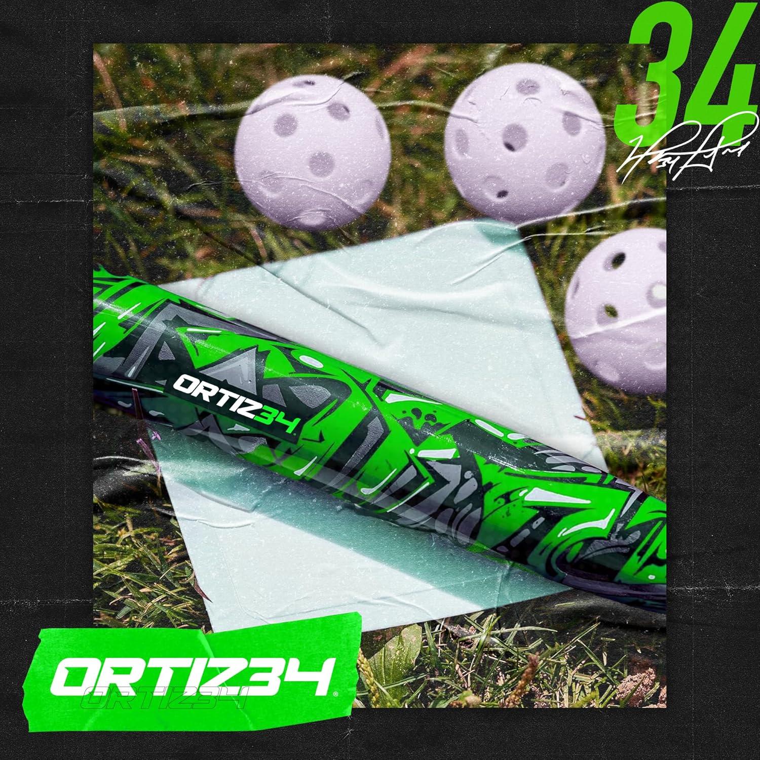 Conjunto de Bate y Pelota Ortiz34 29" Plástico Verde