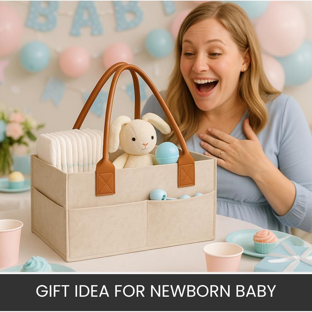 Cesta de Pañales Fieltro PRIMERA COLLECTIONS 25x38 cm