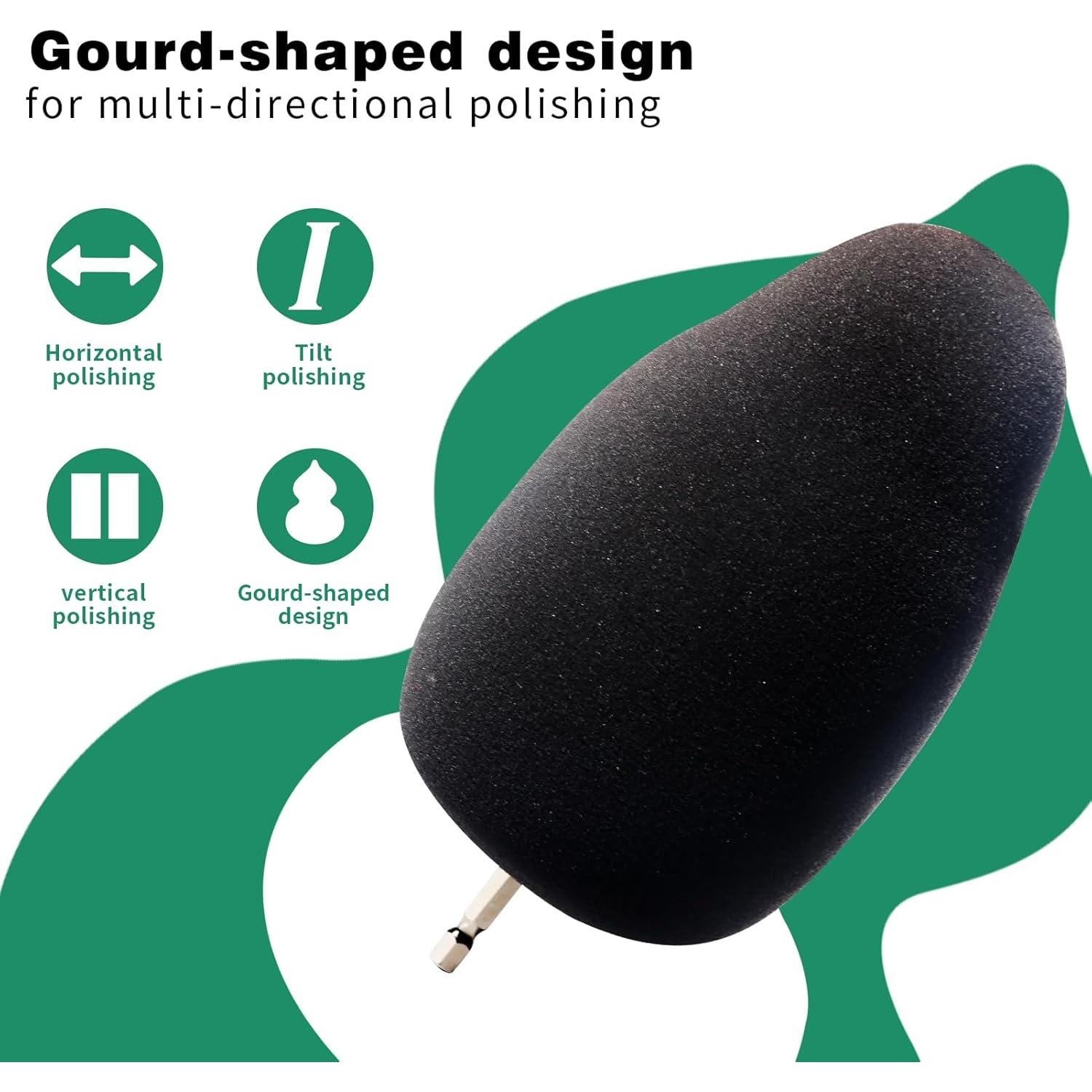 Pulidor de Ruedas Prozwee con Extensión para Taladro 288g