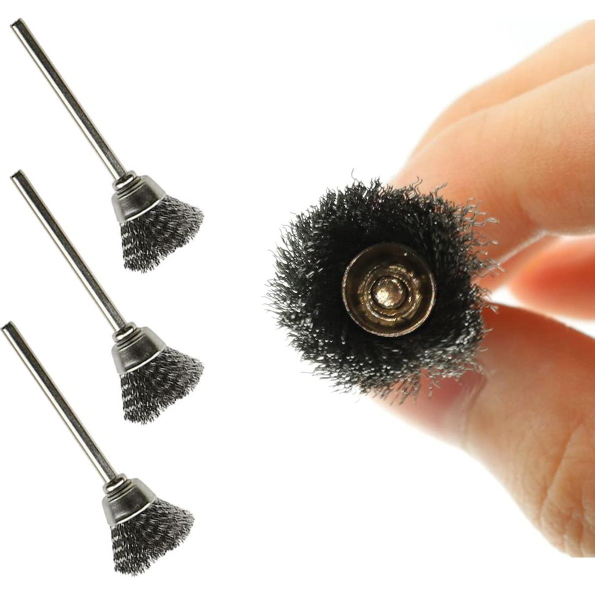 15 Ruedas de Cepillo de Alambre Inoxidable 50x15mm SQXBK