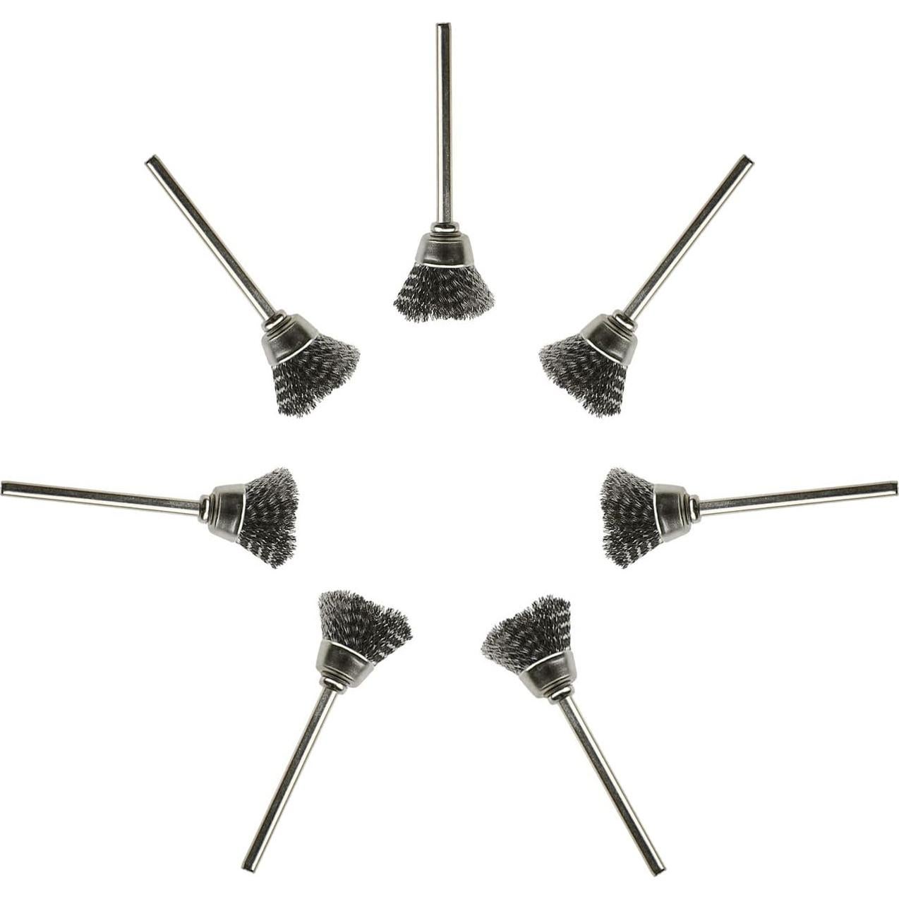 15 Ruedas de Cepillo de Alambre Inoxidable 50x15mm SQXBK