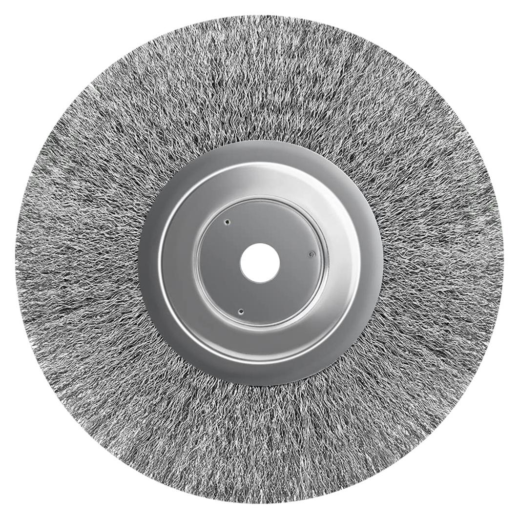 Cepillo de Alambre YKLP 100mm Acero Inoxidable para Amoladora