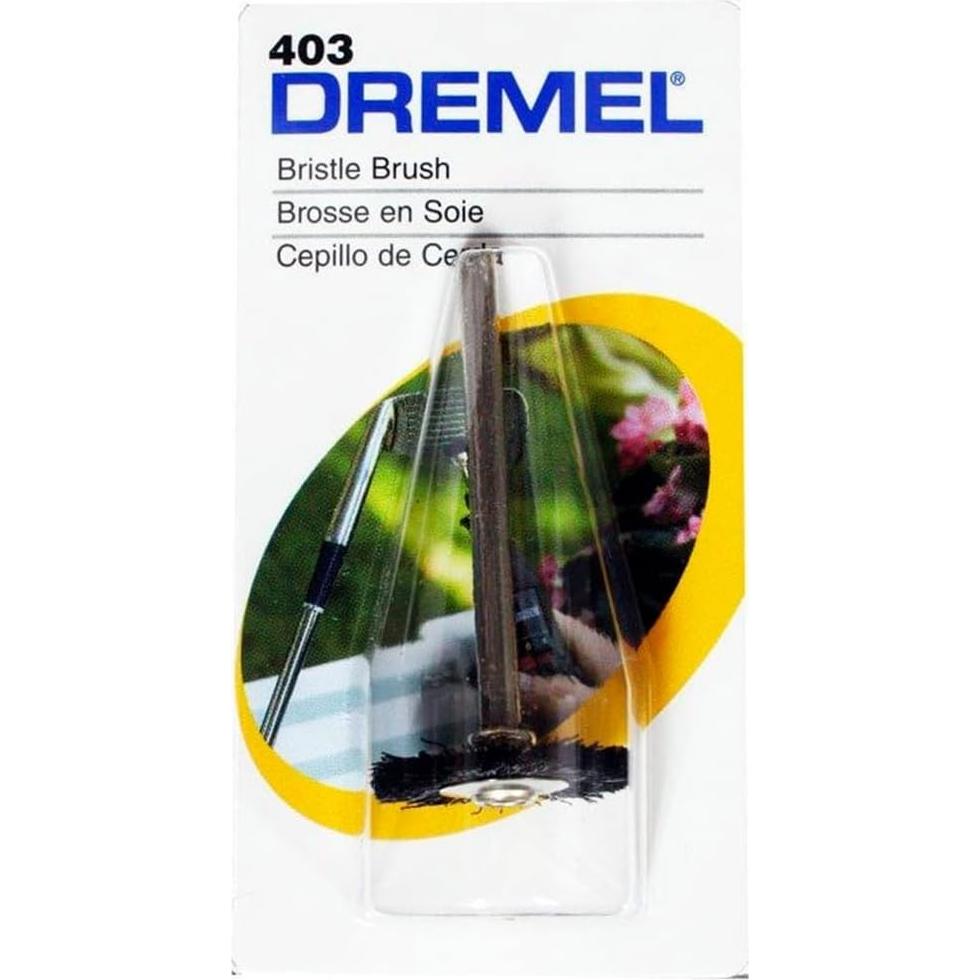Cepillos de Cerdas de Nylon Dremel 403-02 para Pulido - 2 Piezas