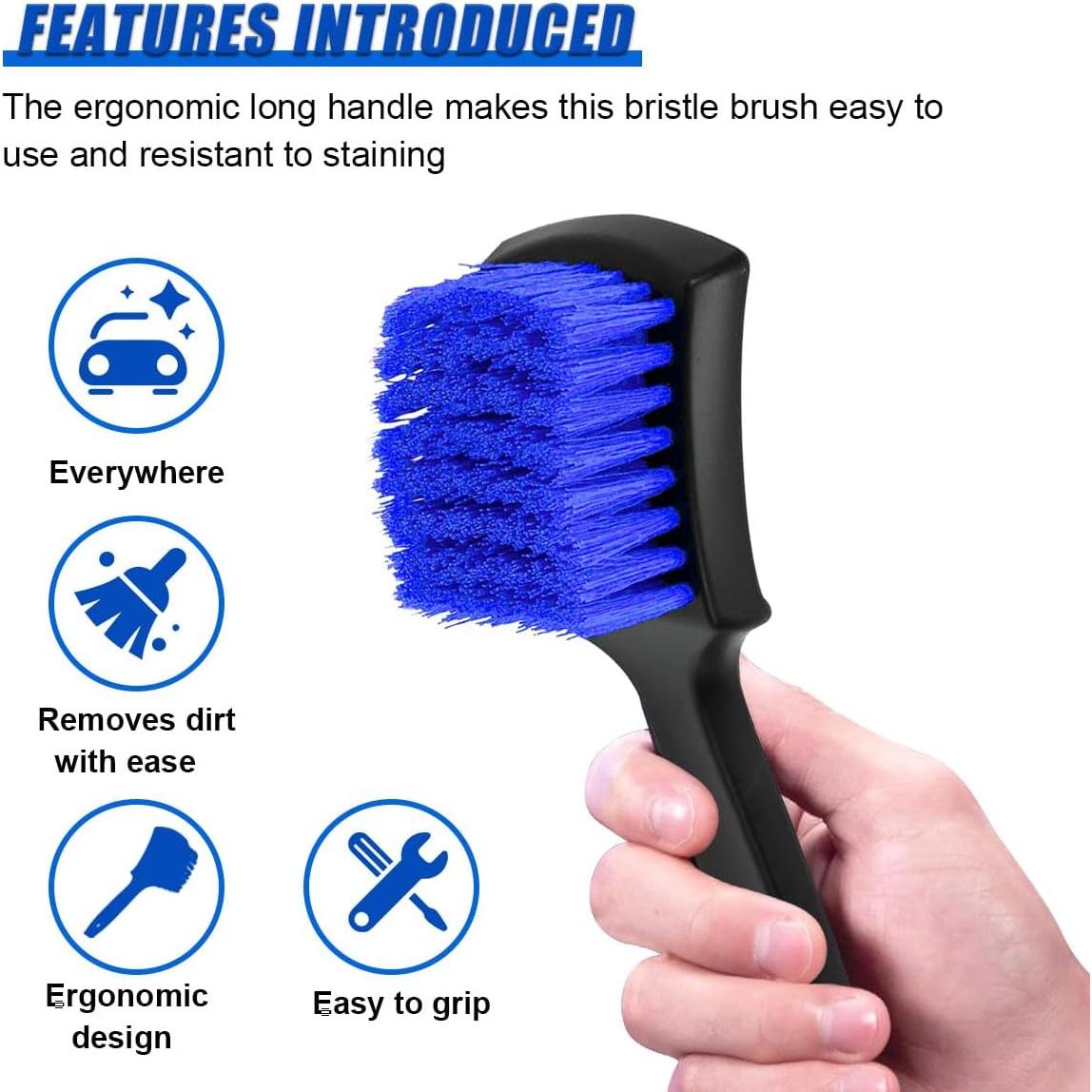 Cepillo de Limpieza de Auto ZIMISI 21x6.3cm Cerdas Suaves