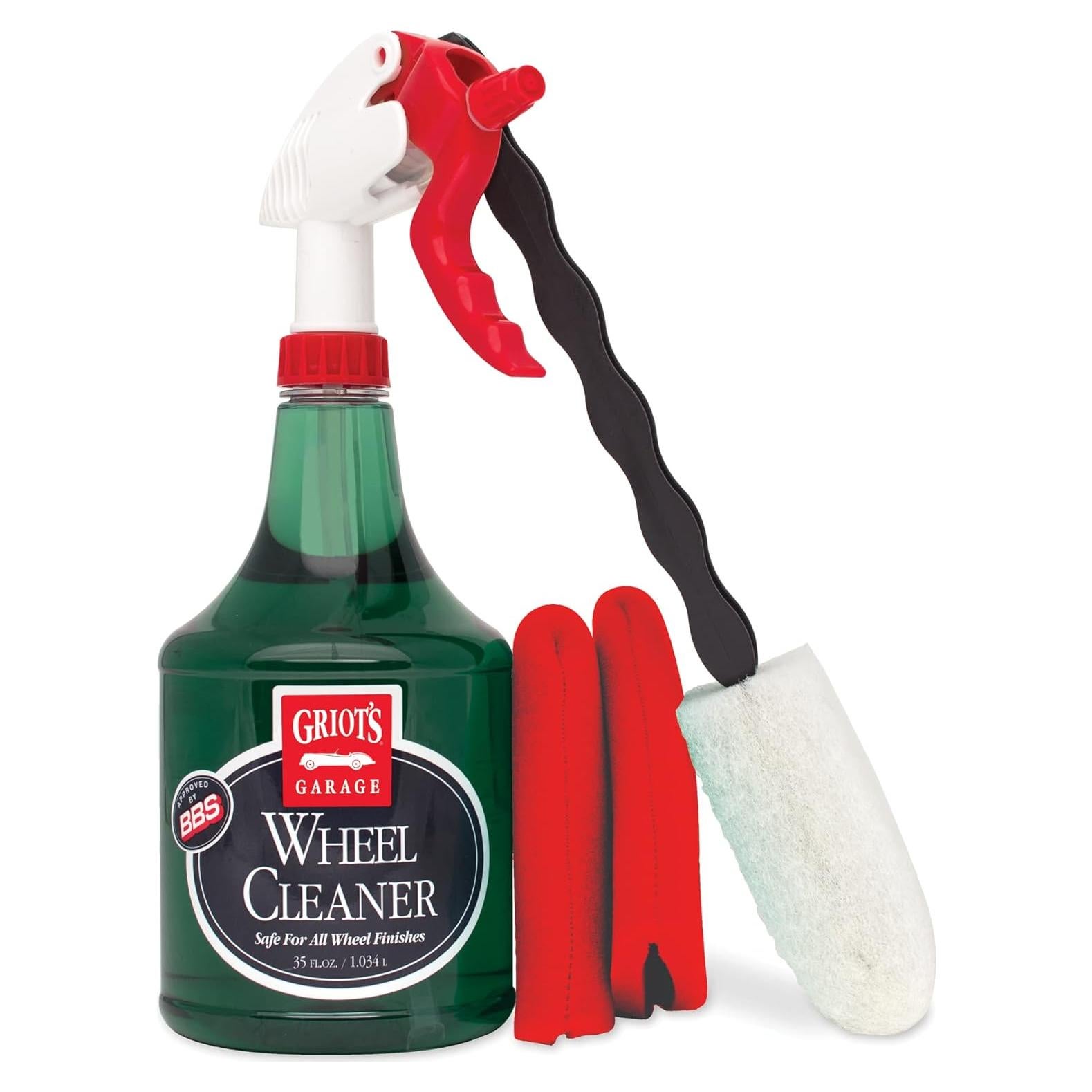 Kit de Limpieza de Ruedas Griot's Garage 1.20 kg con Cepillo y Mitones