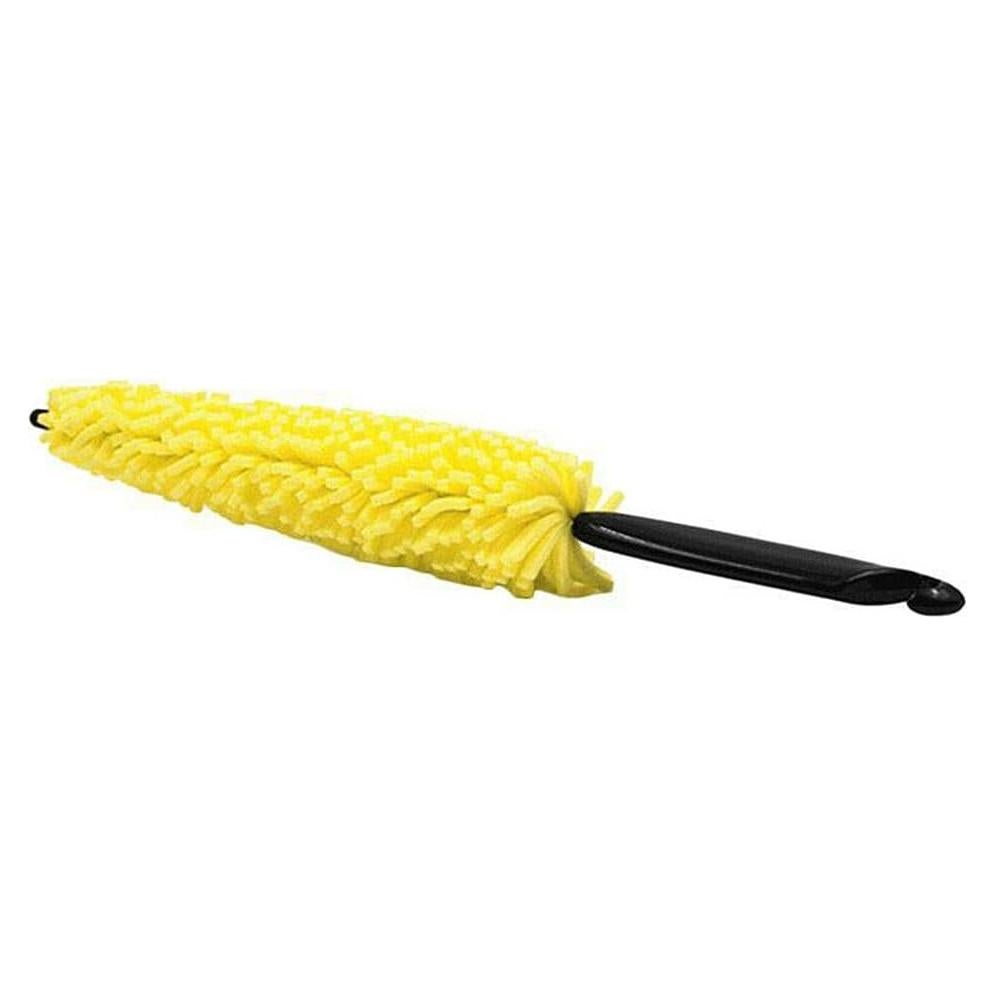 Cepillo de Limpieza de Ruedas MACHSWON 28cm Amarillo y Negro