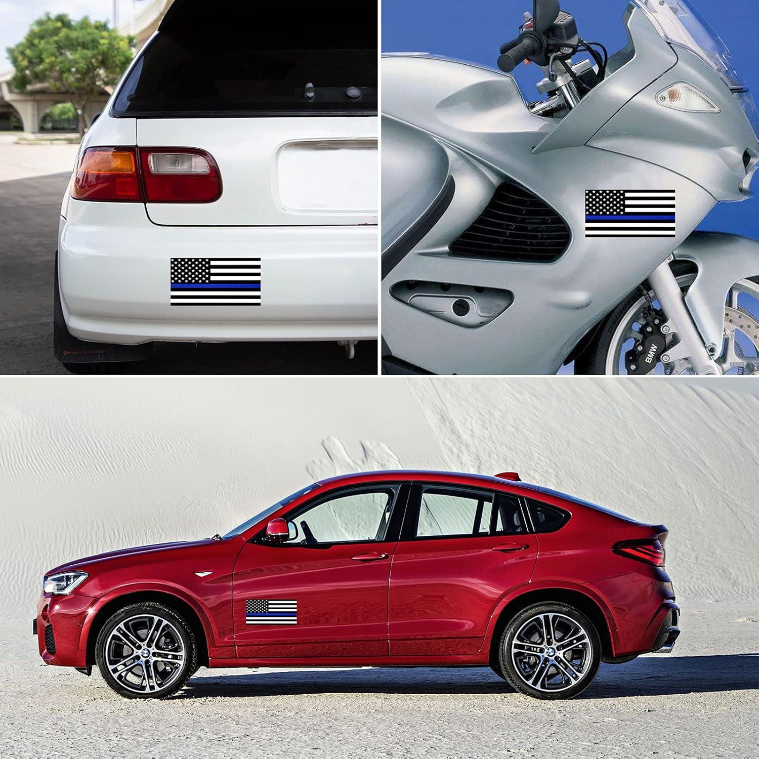 Marco de Placa de Licencia Patriótico FBJTDQ Negro Mate 2 Piezas